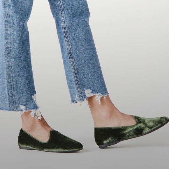 BIRDIES , Elegant Black Velvet women’s Loafers - Picture 10 of 10